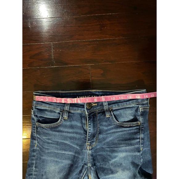 Vintage Skinny Blue Jeans Jeggings Women Size 4L - Picture 4 of 6